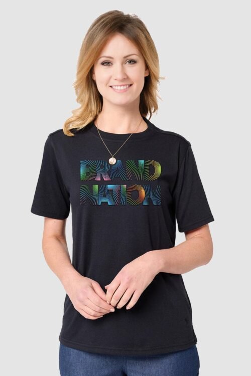 BN Rainbow Foil Graphic Tee