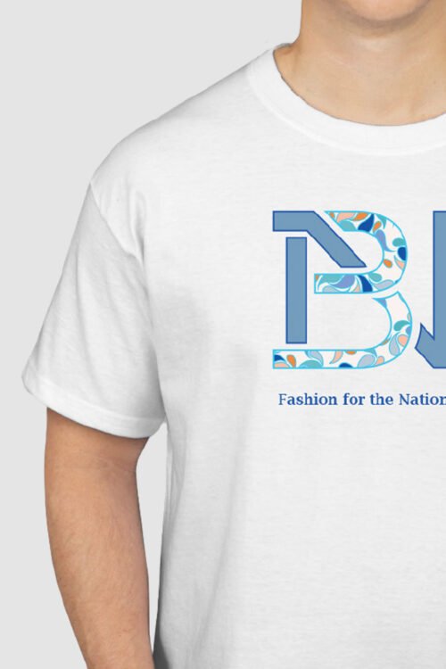 BN White Cotton Graphic Tee