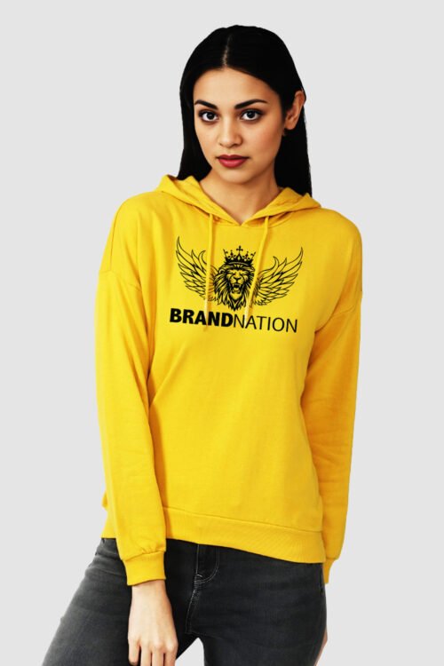 BN Ladies Stylish Graphic Hoodie