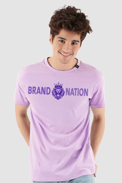 BN Men Lavender Graphic Tee